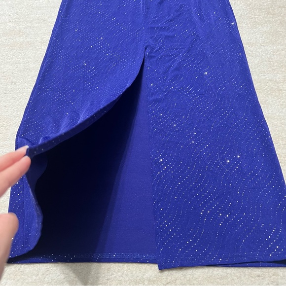 Vintage Jump 90s Celestial Maxi Dress Sz. M/L Sparkle Y2K Fairy Whimsical USA - Picture 3 of 6